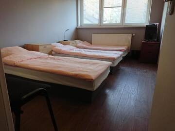 Четырехместный номер с общей ванной комнатой в  Hostel Warszawa